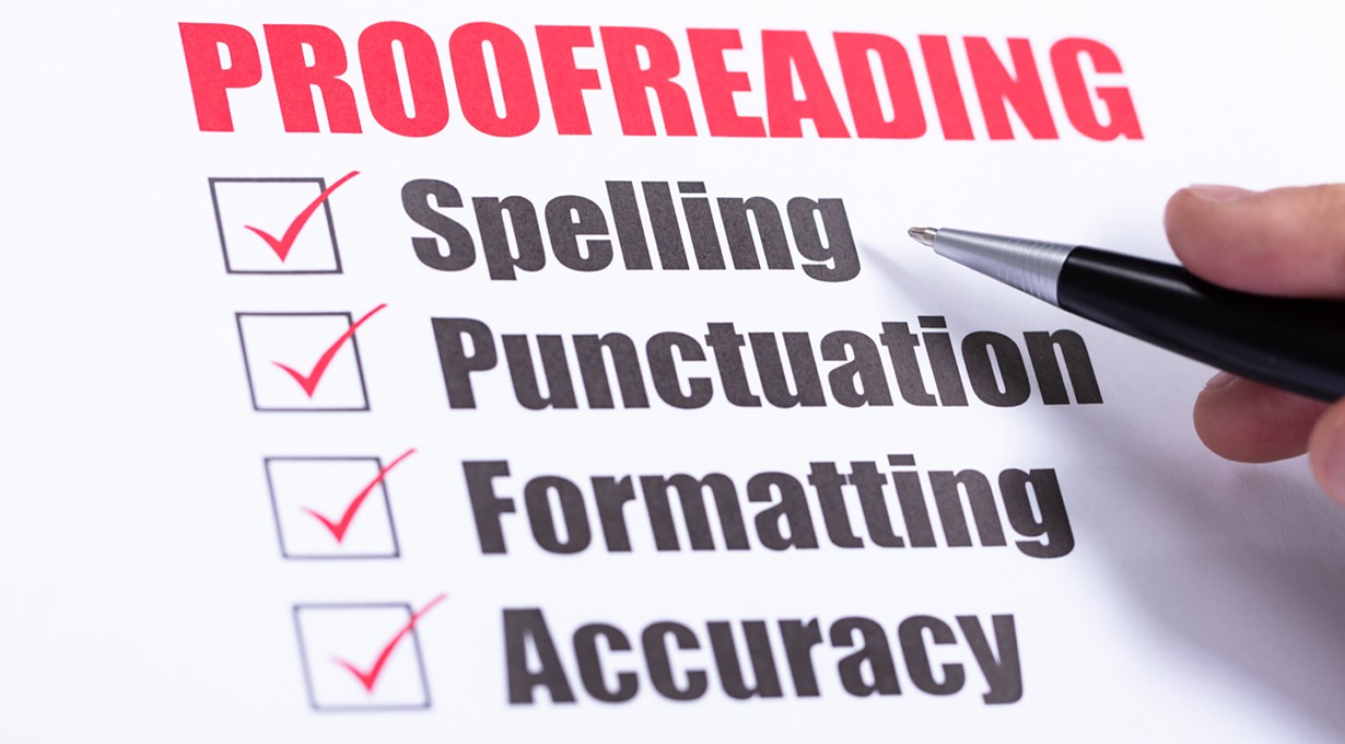 proofreading